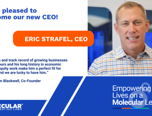 Molecular Testing Labs Announces Selection of Eric Strafel as New CEO